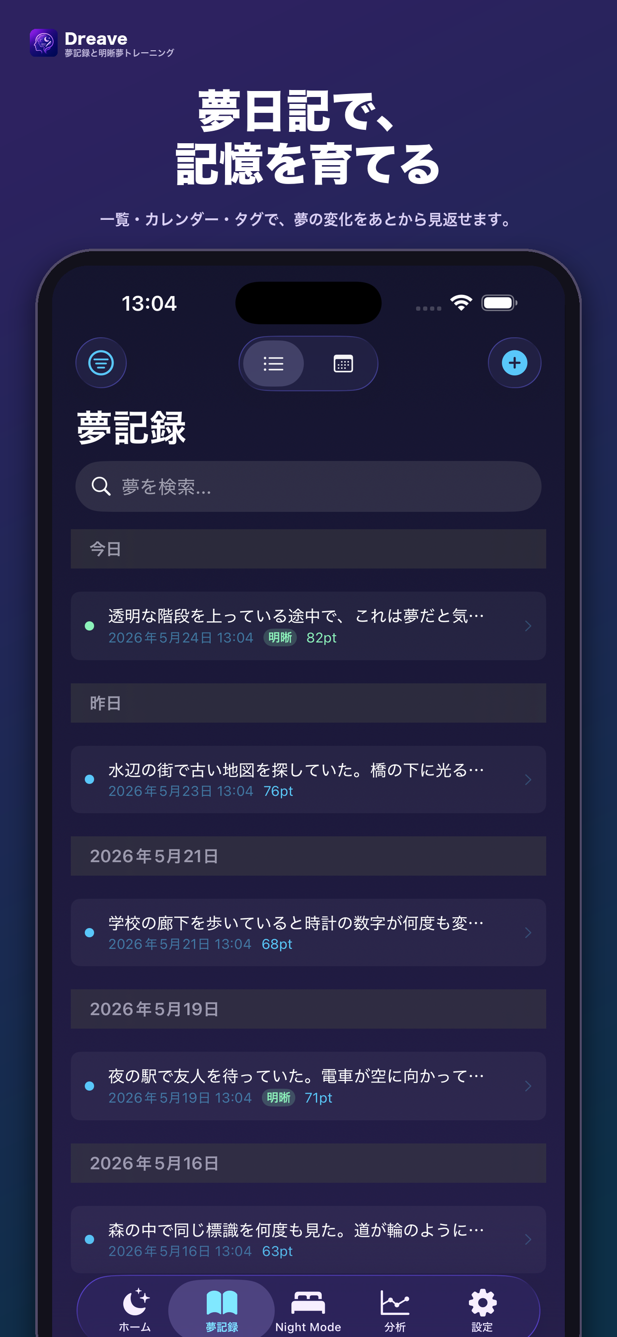夢日記 夢日記